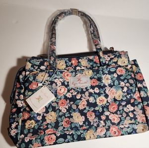 Reya Rosette Flower Tote